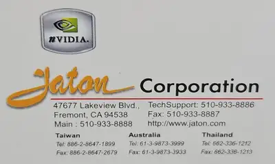 USED Jaton 3DFORCE FX-5200 TV 82208D/V5