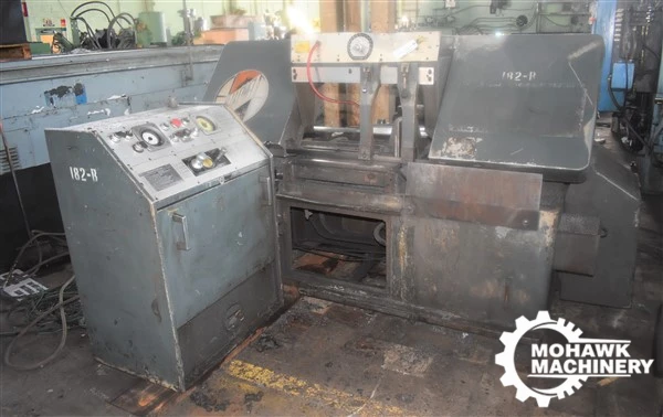 15" X 20" MARVEL "15A4/M1" AUTOMATIC HORIZONTAL BAND SAW w/10' AUTOMATIC SHUTTLE FEED - MULTIPLE INDEXING - 1-1/4” BLADE