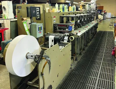 1992 AQUAFLEX DBSP 1007(6) FLEXO NARROW WEB | Styers Equipment Company (2)