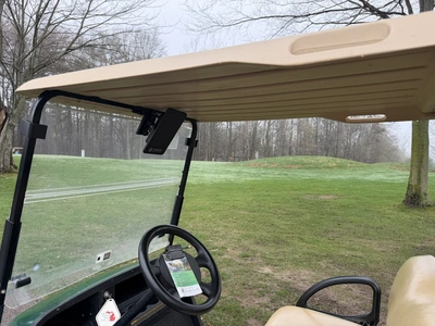 (1) 2017 E-Z-Go golf cart with a Kawasaki gas engine, model 625111G01, does not include Club canopy,...