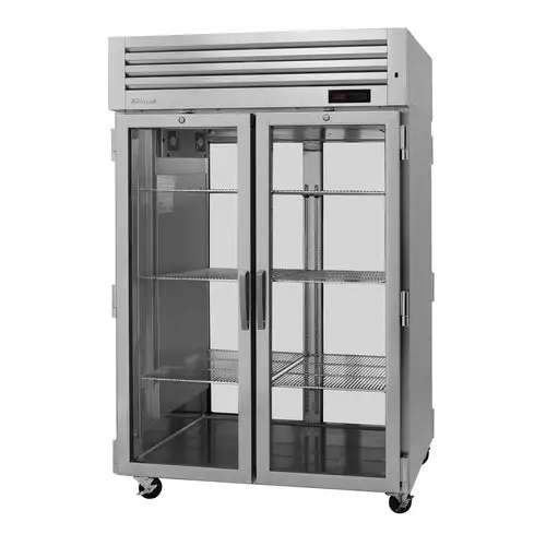 Turbo Air PRO-50H-G-PT Full Height Pass Thru Mobile Heated Cabinet w/ (6) Shelves, 208v/1ph