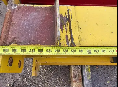 USED 1999 USECO INDUSTRIES 3 TON DOUBLE BRIDGE OVERHEAD CRANE