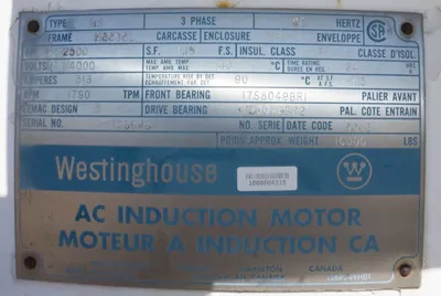 USED WESTINGHOUSE -