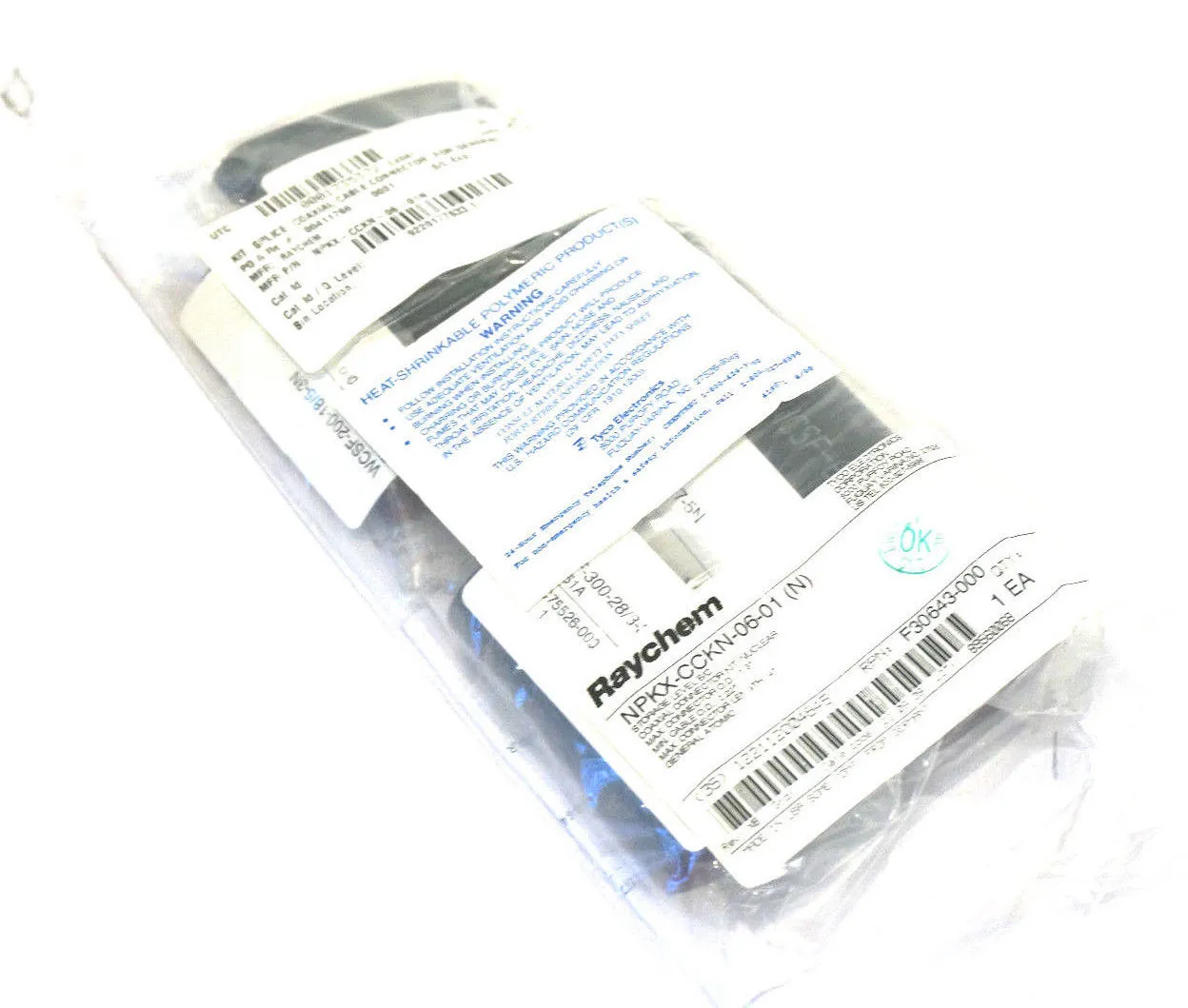 NEW RAYCHEM NPKX-CCKN-06-01 (N) COAXIAL SPLICE KIT NPKXCCKN0601