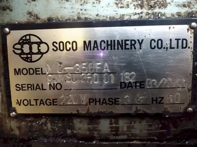 USED SOCO MC350FA