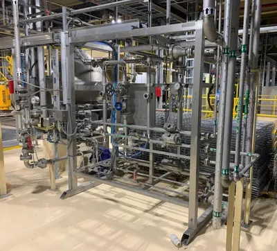 Alfa-Laval CH-700C hermetic clarifier centrifuge, 316SS.