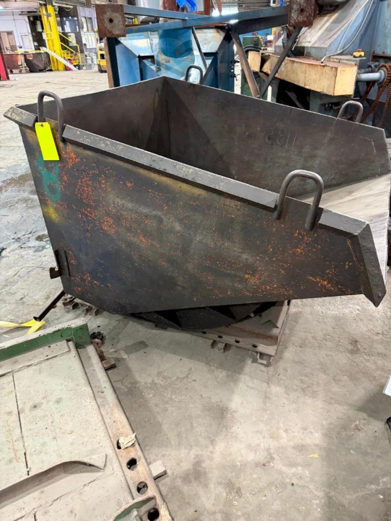 72" X 60" X 48" SCRAP HOPPER: STOCK #22911