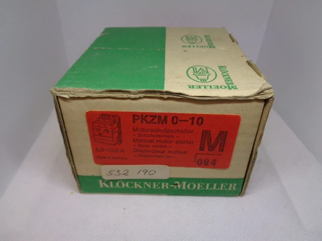 NEW KLOCKNER MOELLER PKZM 0-10