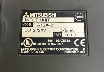 Used MITSUBISHI A1SX42 PLC Input & Output Ohio US | Surplus Asset Holdings #1234496