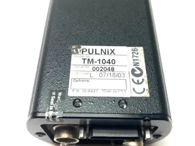 USED PULNIX PROGRESSIVE SCAN HIGH RESOLUTION DIGITAL CCD CAMERA
