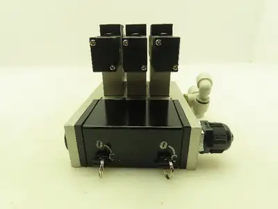 SMC VV5FS2 Plug-In 3-Station Manifold Control Unit VFS2600 Solenoid Valve Bank