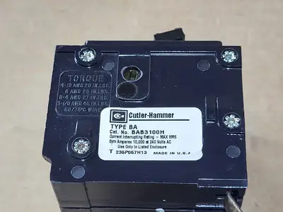 Used CUTLER-HAMMER BAB3100H Switchgears British Columbia CA | Lenmark #1438330