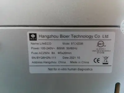 Bioer Technology BTC42096 LifeECO 96-well Gradient Thermal Cycler (2021)