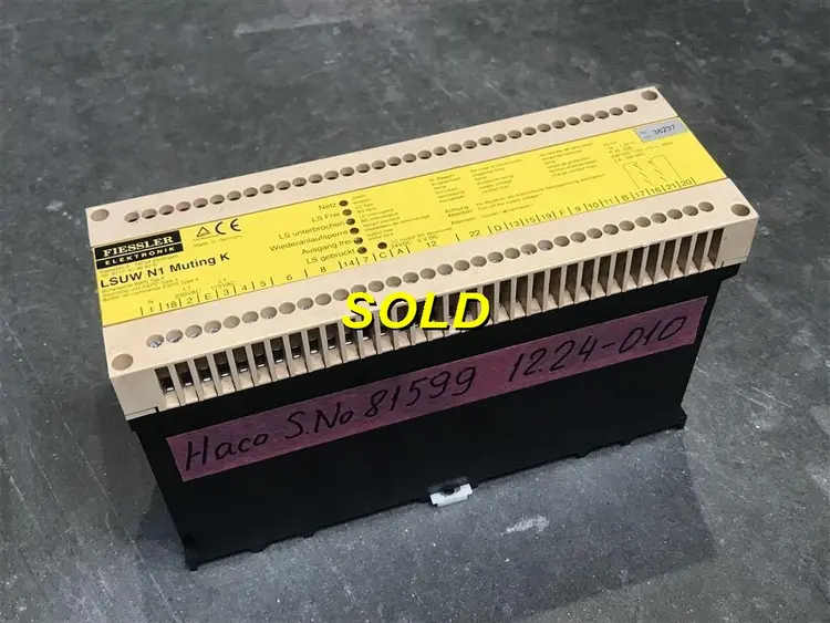 Used FIESSLER LSUW N1 MUTING K Misc Electrical & Power Parts BE | Apt International N.V #363080
