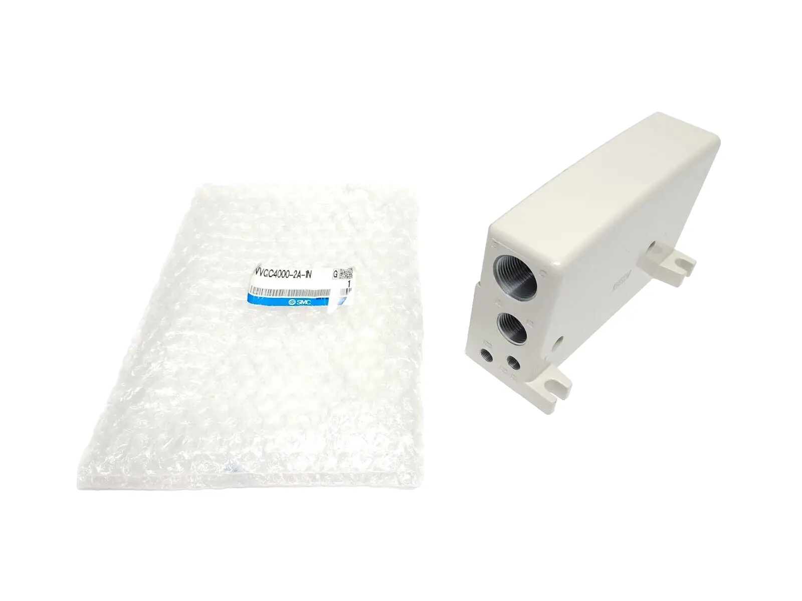 VVQC4000-2A-1N | SMC  U Side Pneumatic Manifold End Plate - New Other