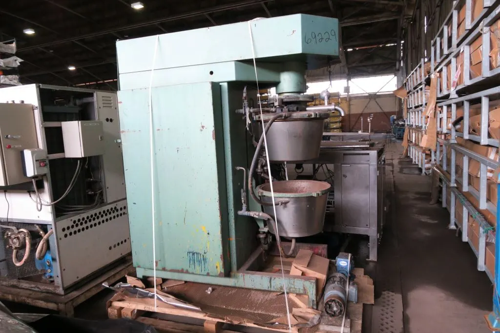 Fryma Vertical Coball Mill, Type MSZ-50