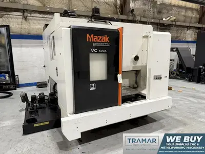 Used MAZAK VC500A 2PC Vertical Machining Centers Ohio US | HGR 24 #1301681