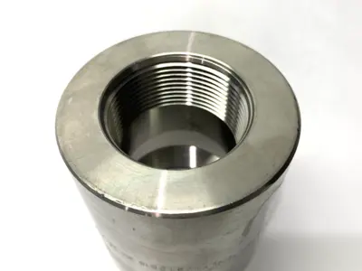 N/A | Straight High Pressure Stainless Steel Reduce Pipe Fitting 2" x 1-1/2" - New – Open box