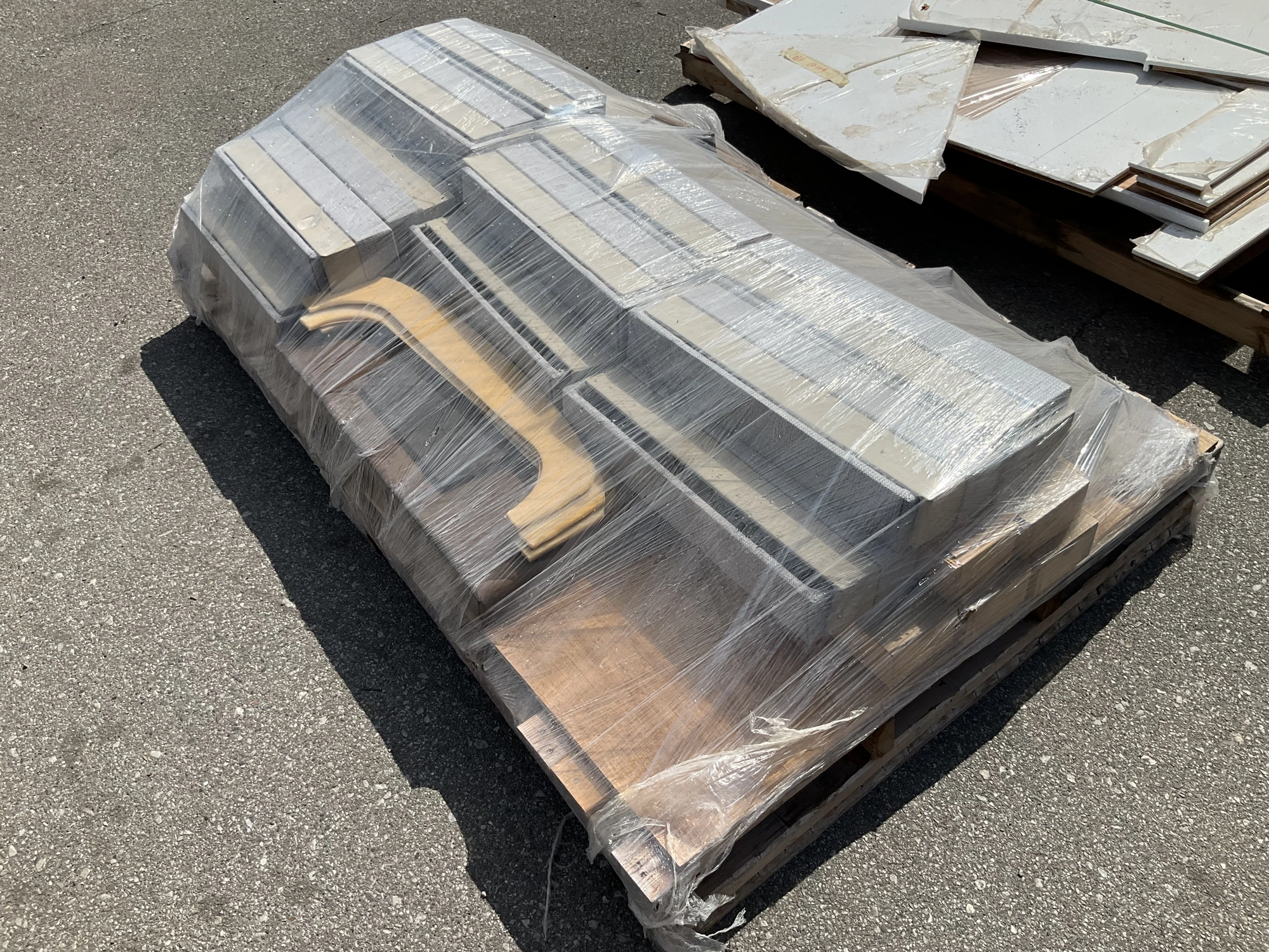 skid of Window Valances