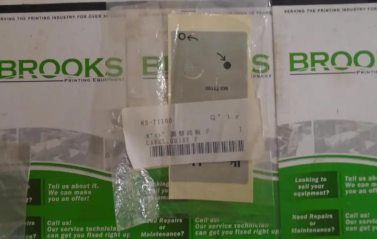 Used AB DICK M3-T1100 Miscellaneous Printing & Paper Equipment North Carolina US | BROOKS PRINTING EQUIPMENT #1139252