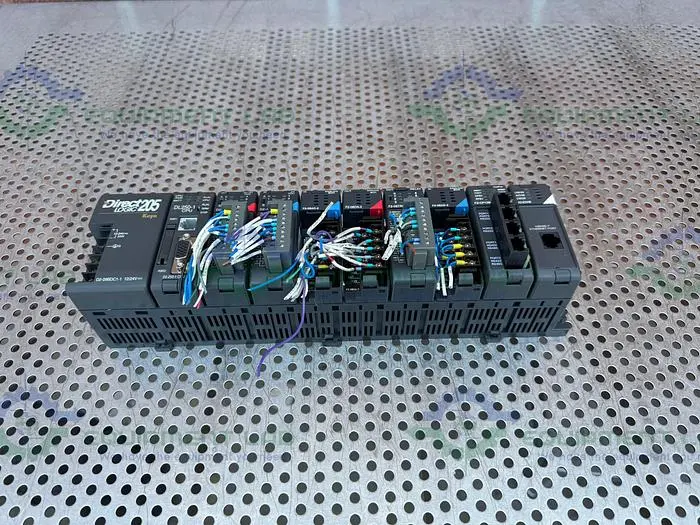 Used AUTOMATION DIRECT LOGIC 205 KOYO W/ F2-CP128, H2-ECO M MODULES Electronics & Components | Equipment Lab #486563
