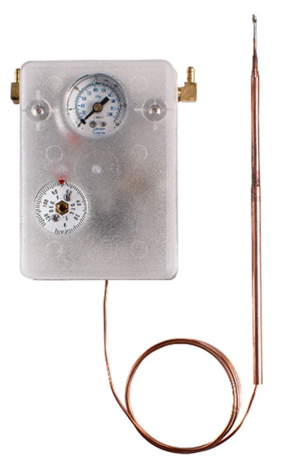 Johnson Controls T-8000-1 Bulb Element Controller Thermostat, B, 4' Cap Tube [New]
