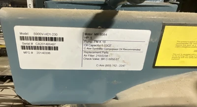 Used C-Aire _UNKNOWN_ Air Compressors (Misc) Iowa US | ISP Equipment Group #1318841