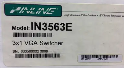 USED Inline VGA switcher