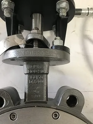 PAC Butterfly valve model: QT-50, ratio: 40:1, torque:490, 8″