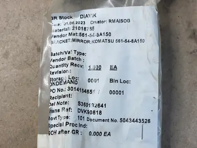 NEW KOMATSU 561-54-8A150