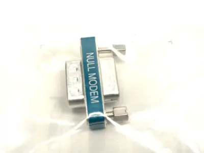 DMA060MF | L-Com  Slimline Null Modem Adapter, DB9 Male To Female LOT OF 2 - New Other