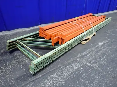 42" X 192" Pallet Racking  - Teardrop