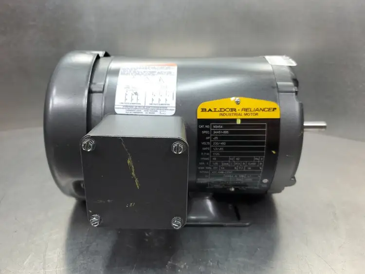 Used Baldor M3454 (34A51-895) Motors (misc) | Palmetto Automation #1151598