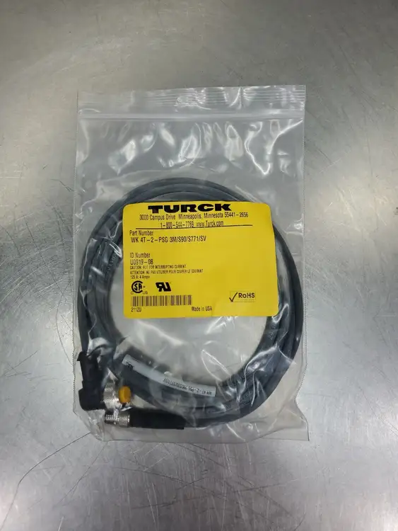 Used Turck U0919-08 Cable & Wire South Carolina US | Palmetto Automation #1159608