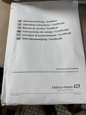 NEW Endress+Hauser FMM50-1R97/0