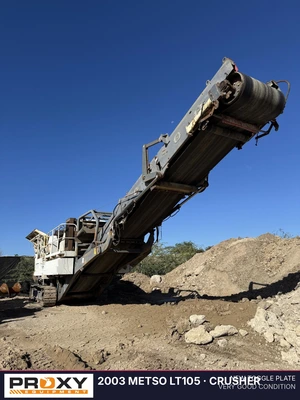 Used 2003 METSO LT105 Jaw Crushers Washington US | Proxy Equipment #1385210