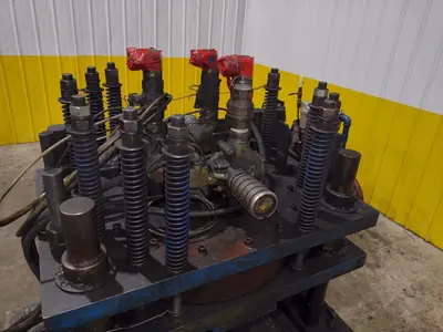 20 TON AIRAM PNEUMATIC 4 POST CUTOFF PRESS: YOBRO #24842