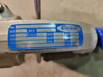 USED CONVAL INC. 12G4CJ-105(8J)-BW160-DG