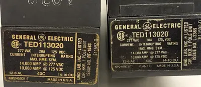 Used GE TED113020 Miscellaneous Equipment (Electrical & Power) | Surplus Asset Holdings #1189306