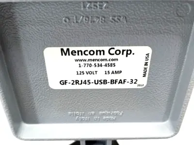 Used Mencom GF-2RJ45-USB-BFAF-32 Electrical Fittings Michigan US | Maverick Industrial Sales #1392926