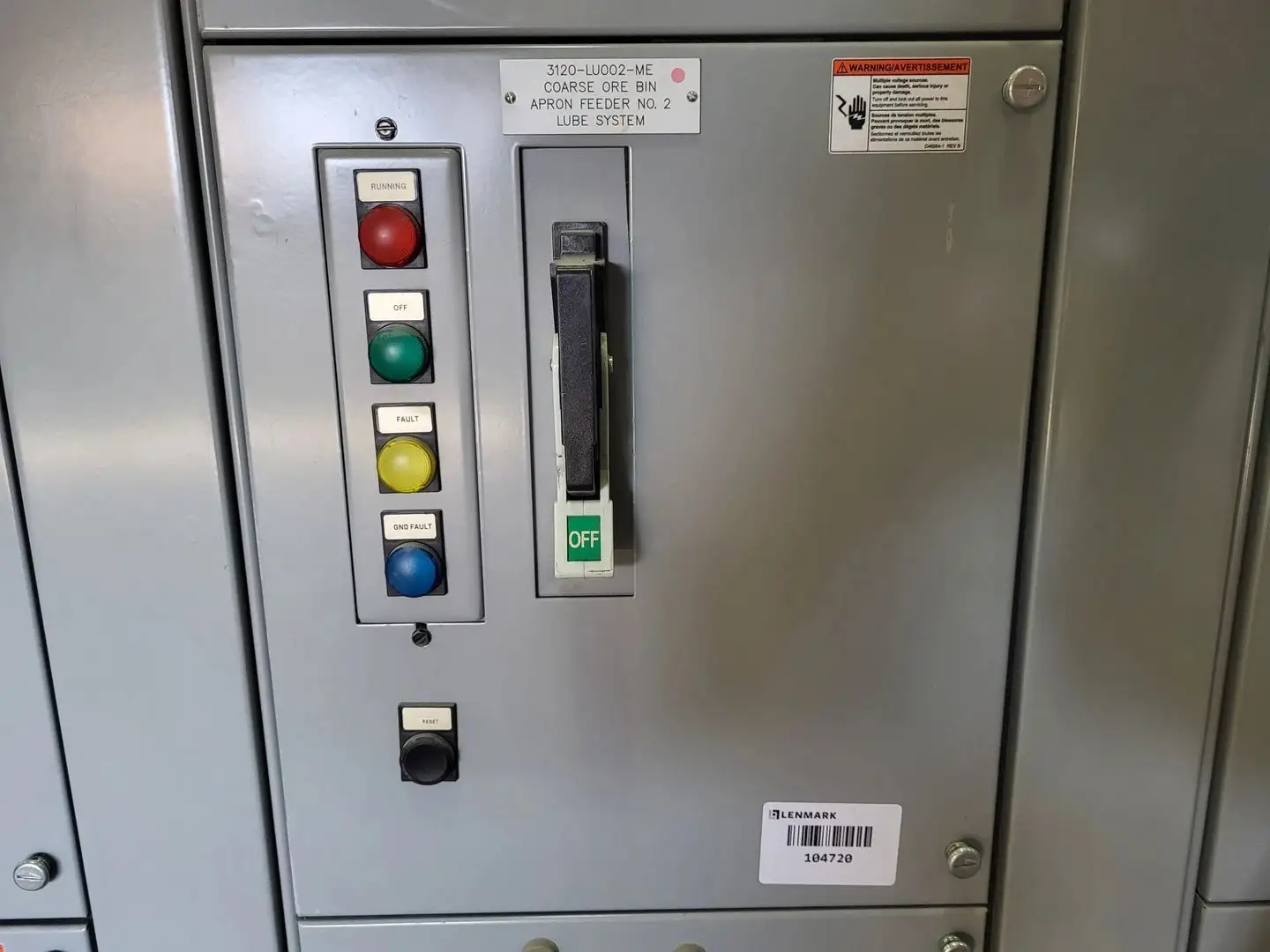 Full Voltage Non-Reversing MCC Bucket Size 1
