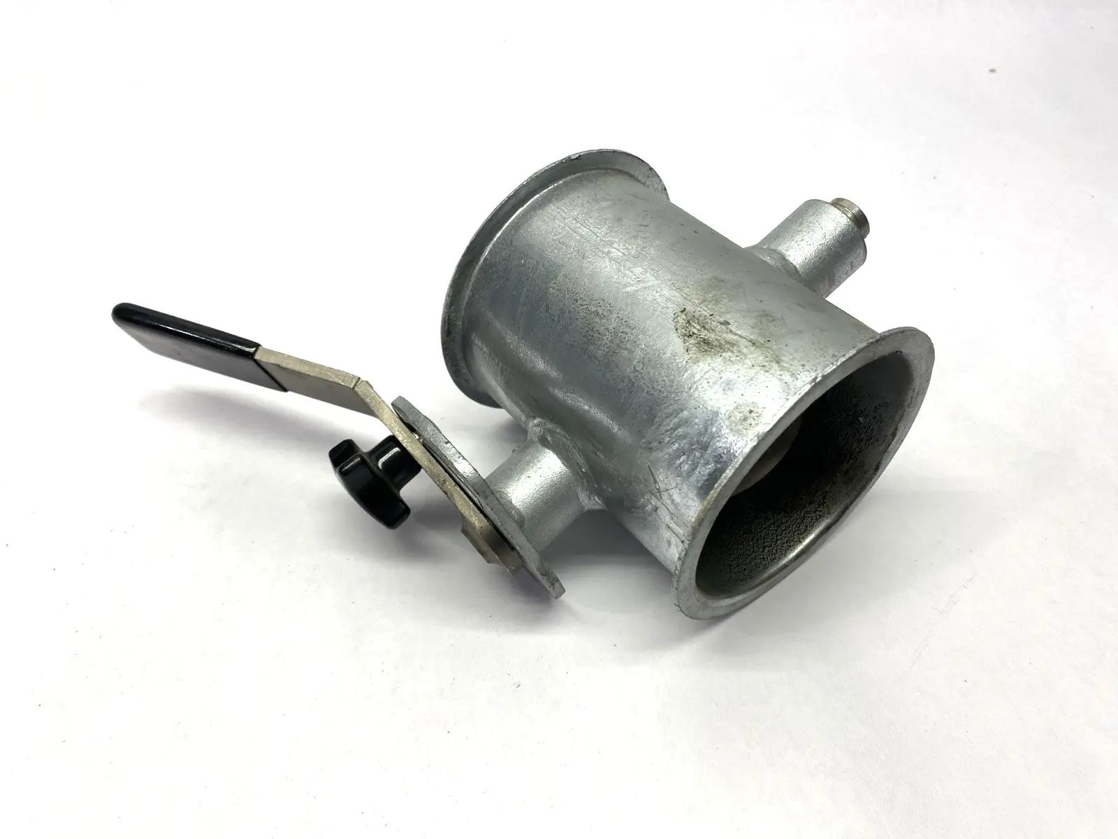 USED JACOB GALVANIZED HAND OPERATED THROTTLE VALVE 80MM DIAMTER DN