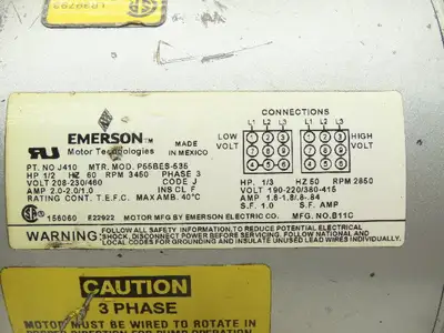 Used GAST _UNKNOWN_ Centrifugal Blowers Indiana US | Arrow Industrial #1366386
