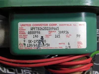 ASCO WPFT826202209665 Red Hat Solenoid Valve  Used