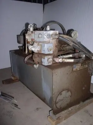 10 HP Double A Hydraulic Power Unit; Tank Mtd; 3,000 psi; Simon Lift