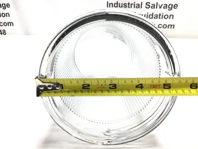 Crouse-Hinds G24 Clear Glass Globe Light Fixture Heat