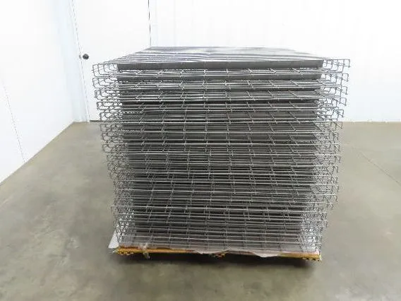 New Pallet Rack Wire Deck 42x46" Waterfall 3 Step Channel Racking 2500lb Mesh