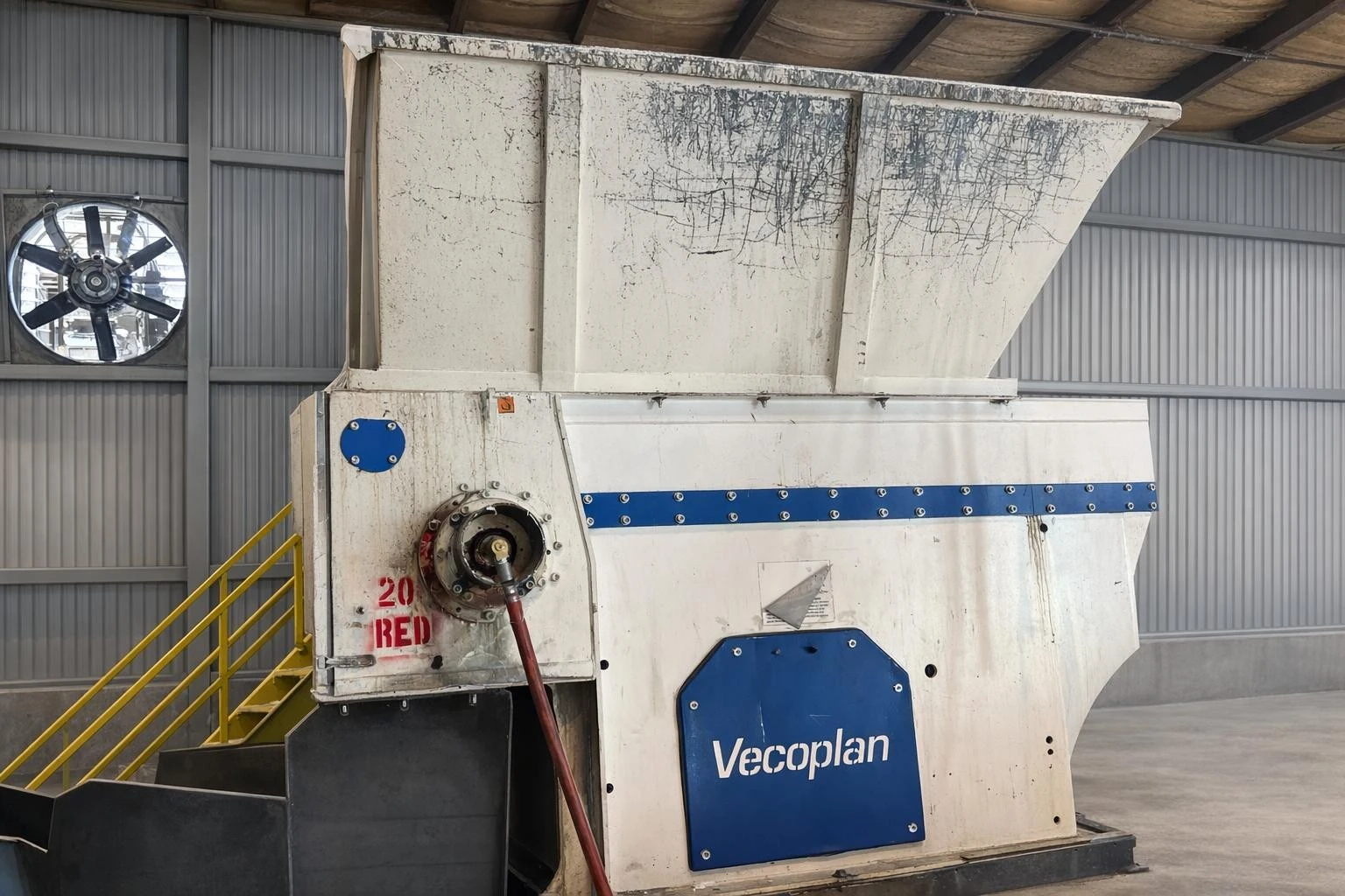 Vecoplan VAZ1600-M-FF (Film & Fiber) SINGLE SHAFT SHREDDER – NEW 2017