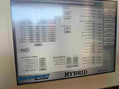2021 DAVENPORT Hybrid Multi-Spindle Screw Machines (CNC) | Graff-Pinkert (10)