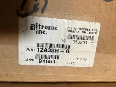 USED ALTRONIC III